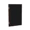 Ghent Enclosed Bulletin Board, 1 Door, Fabric, Walnut Frame, 3 ft H x 2 ft W, Black PN13624F-95 - alternate 1